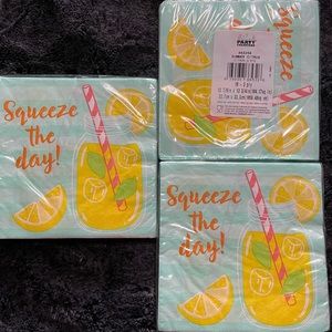 Summer guest napkins